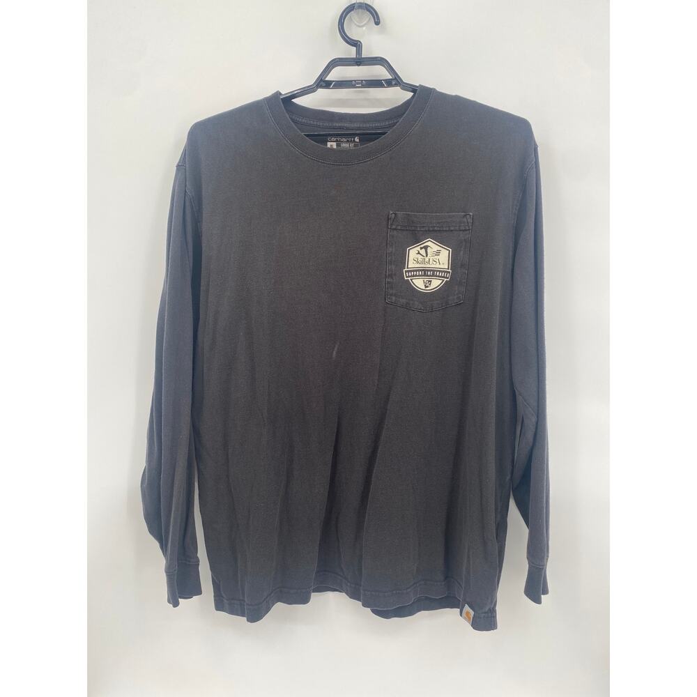 Carhartt "Support the Trades" Long Sleeve T-shirt SkillsUSA Loose XL